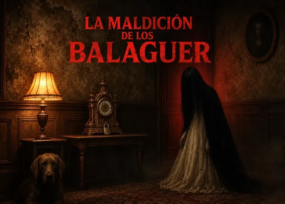 Portada de la sala de escape La Maldición de los Balaguer en Ncerrados Escape Room Madrid